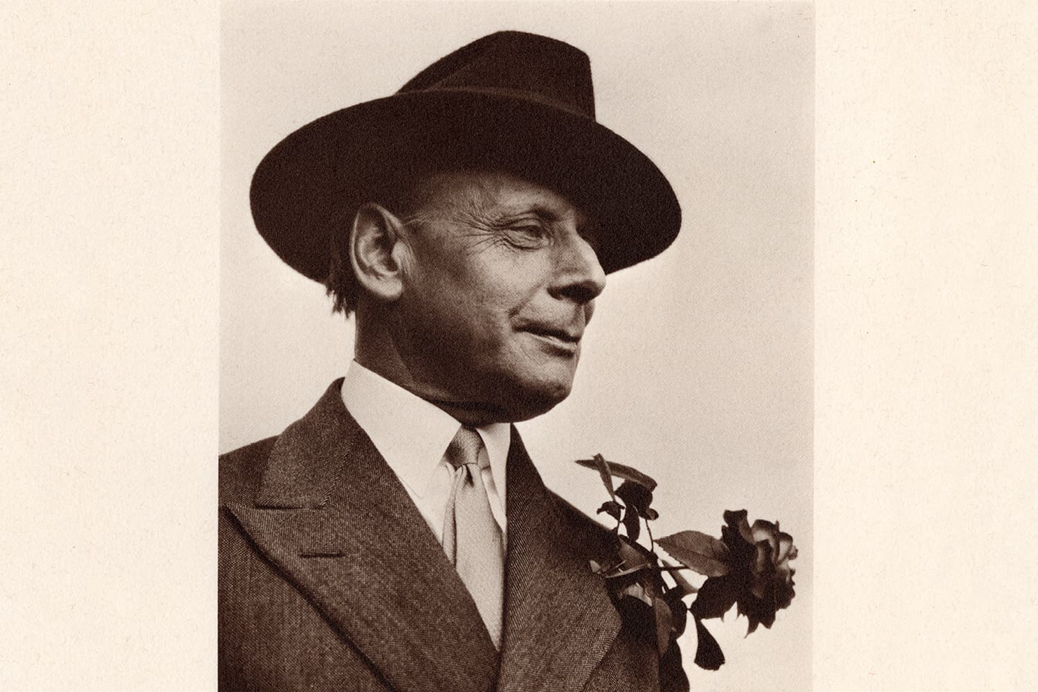 Portrait of Albert Bender.